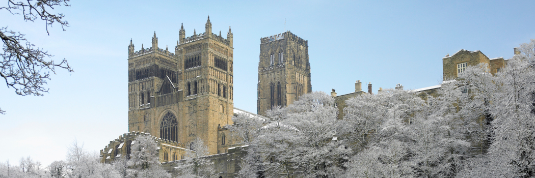 Durham Cathedral in winter