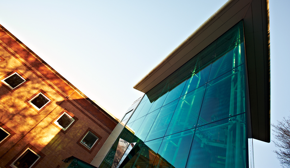 The exterior of the Ogden Centre, Department of Physics