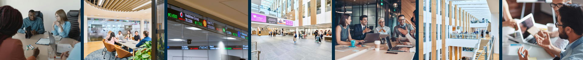 Waterside and Executive Education montage of images