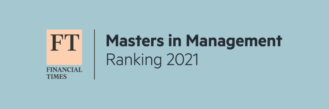 UK top 5 for Masters in Management