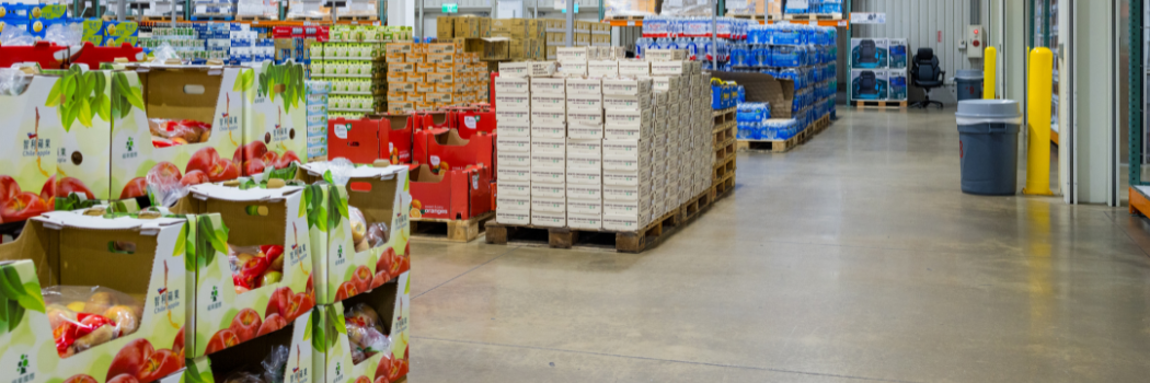 Costco wholestore indoor supermarket