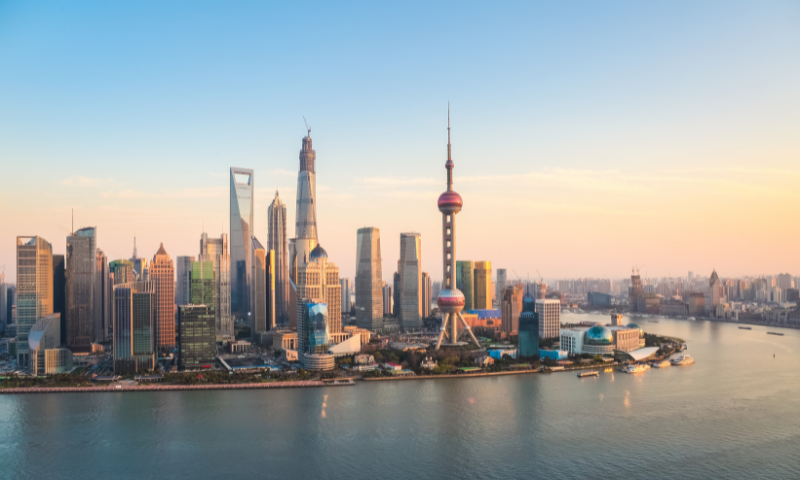Shanghai skyline