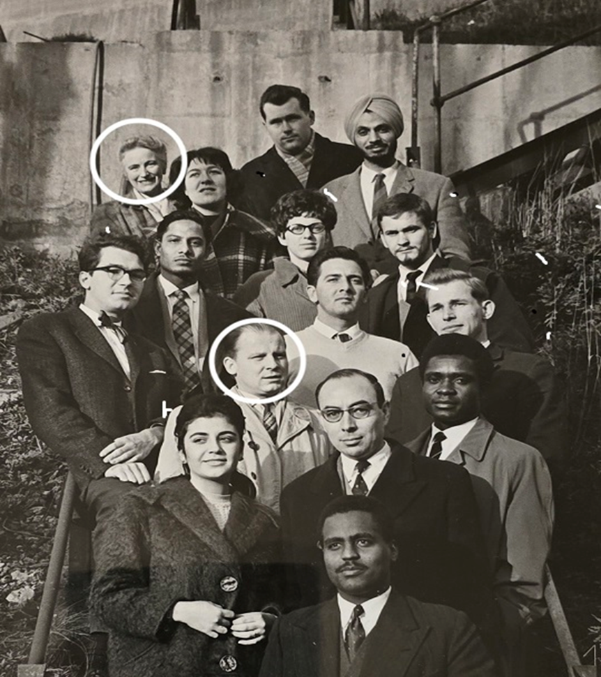 Groups of kings college scholars