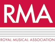 Red and white logo for the RMA