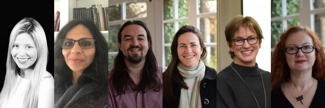 Photo collage of headshots of six researchers