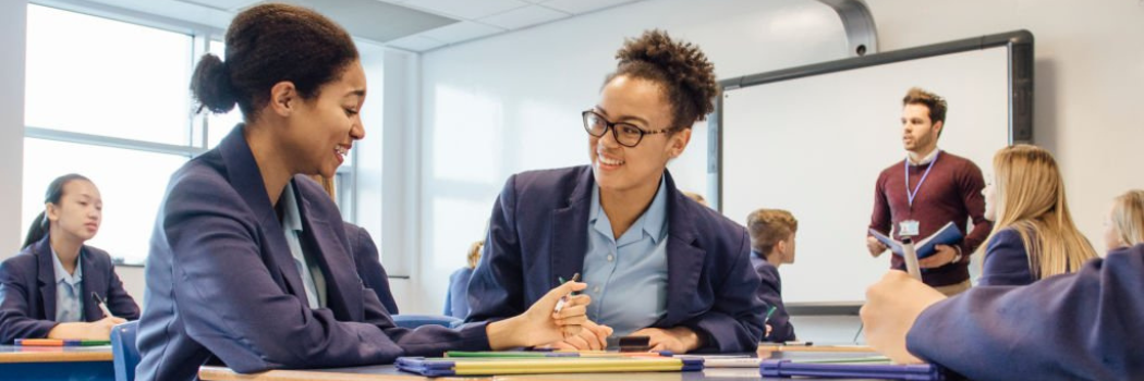 Students in a classroom