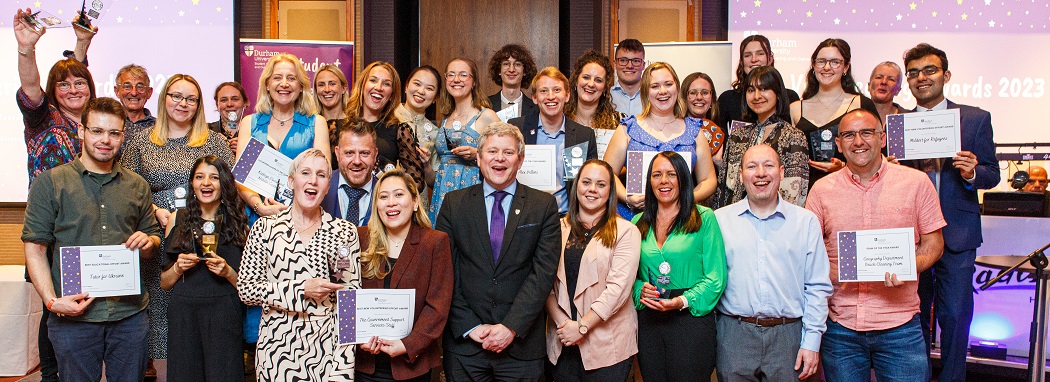 Group of DUSVO Volunteering Awards winners 2023