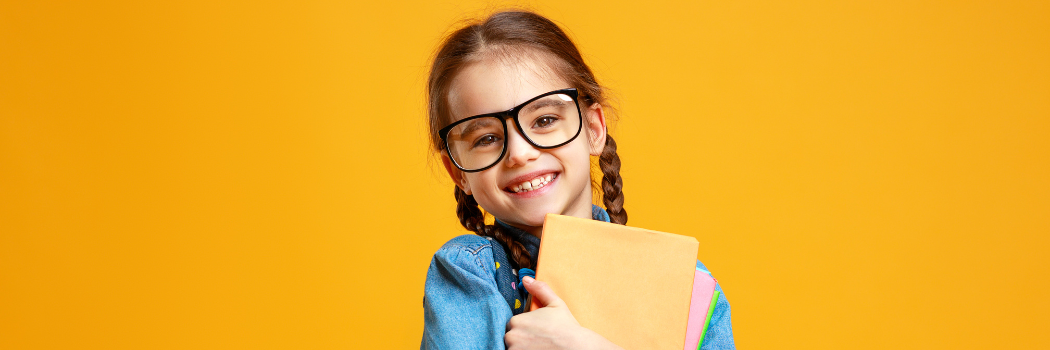 A young schoolgirl around 5-10 years old