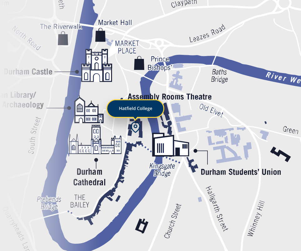 Hatfield College Location Map