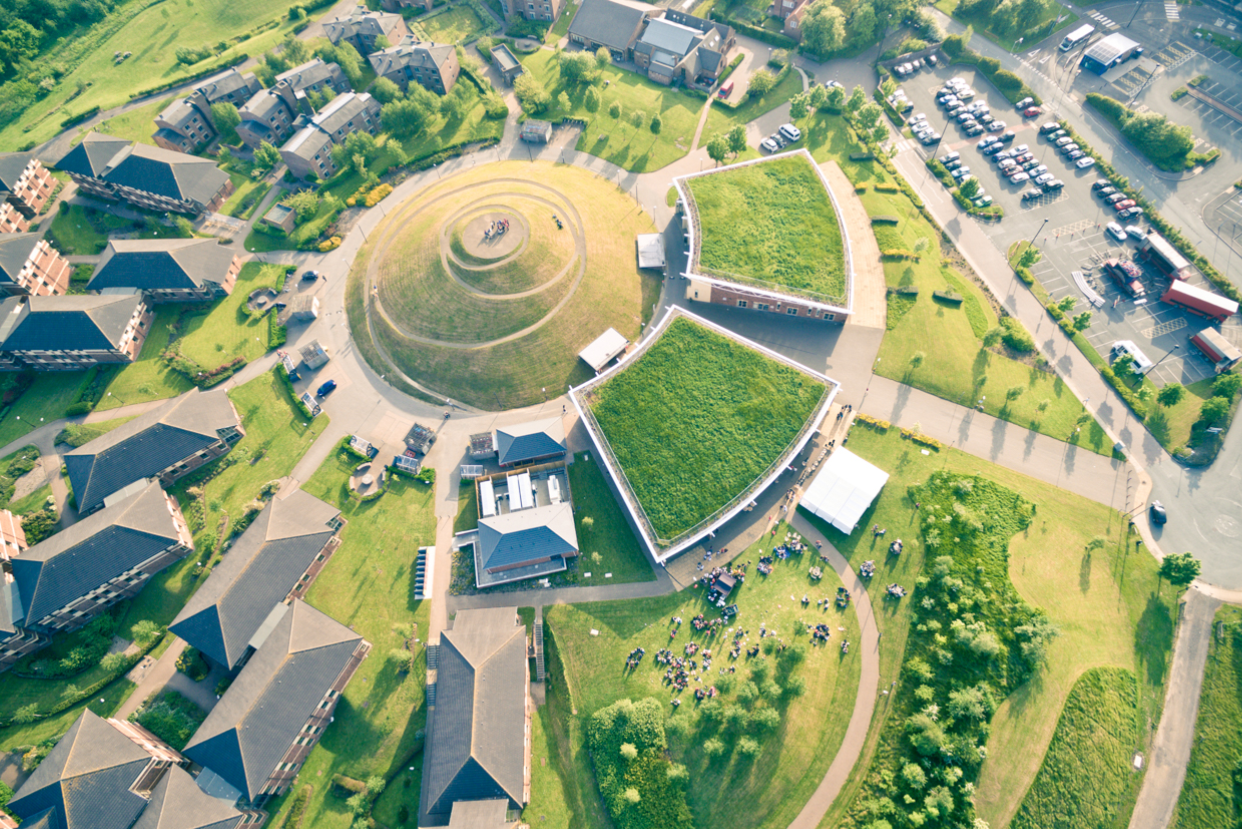 Josephine Butler College from above