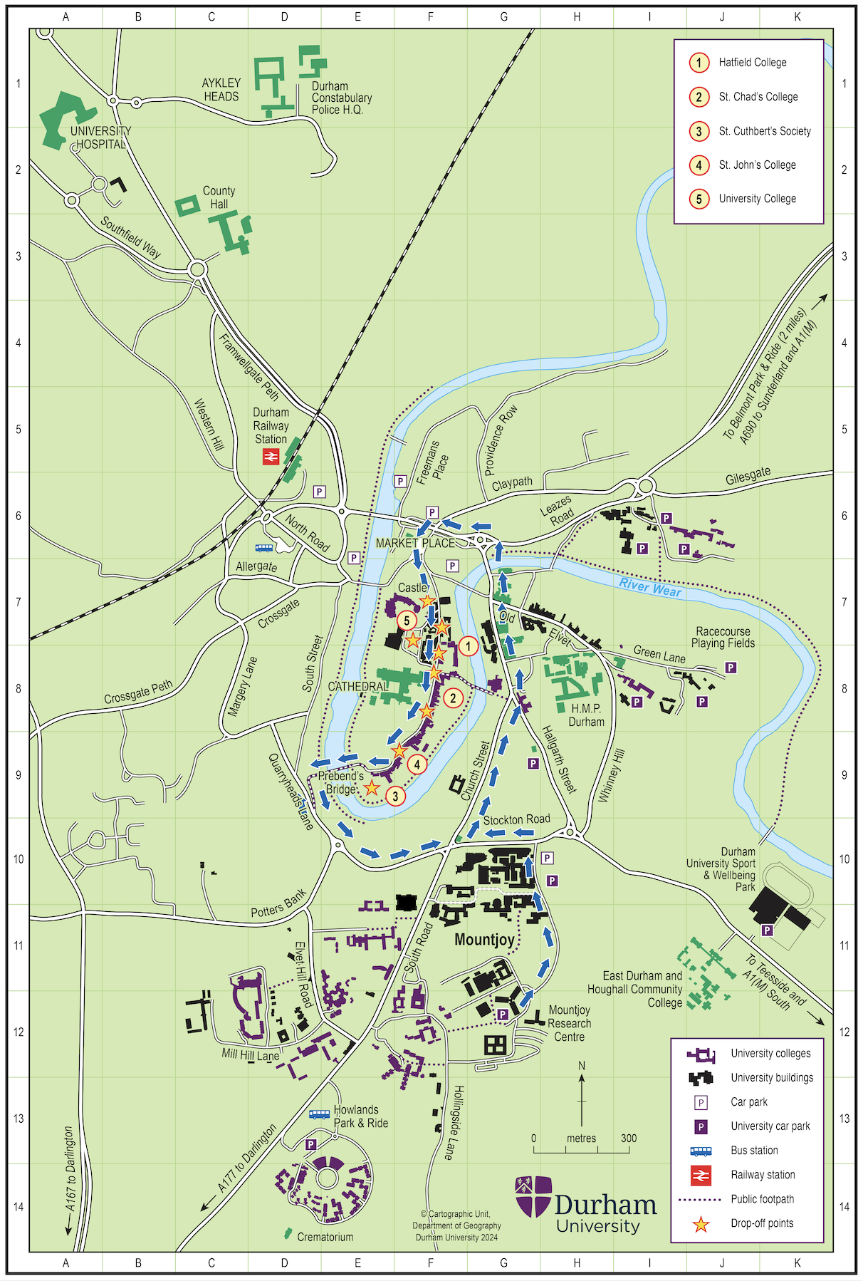 Bailey Arrivals Map 2024