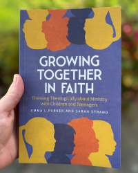 Book cover - Growing together in Faith co written by Sarah Strand