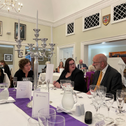 Alumni reunion in St Mary's dining hall