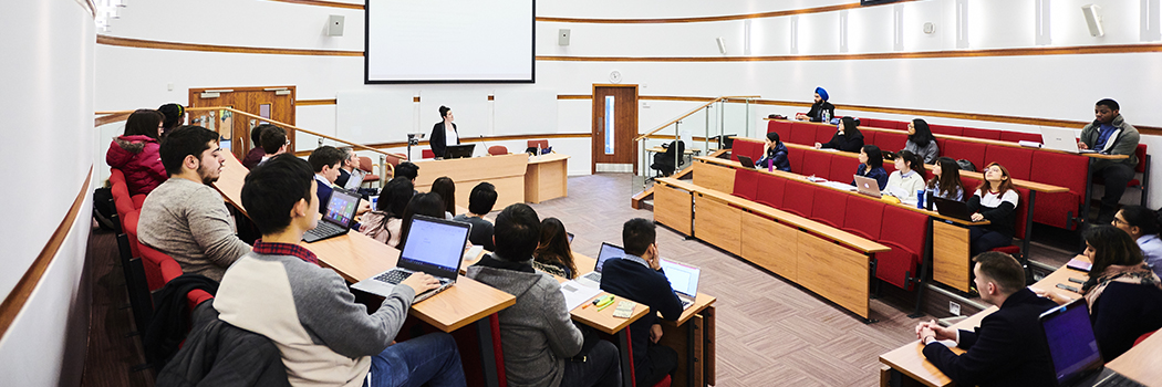 Lecture theatre at Durham University