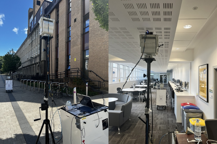 Omnidirectional Antenna inside and outside