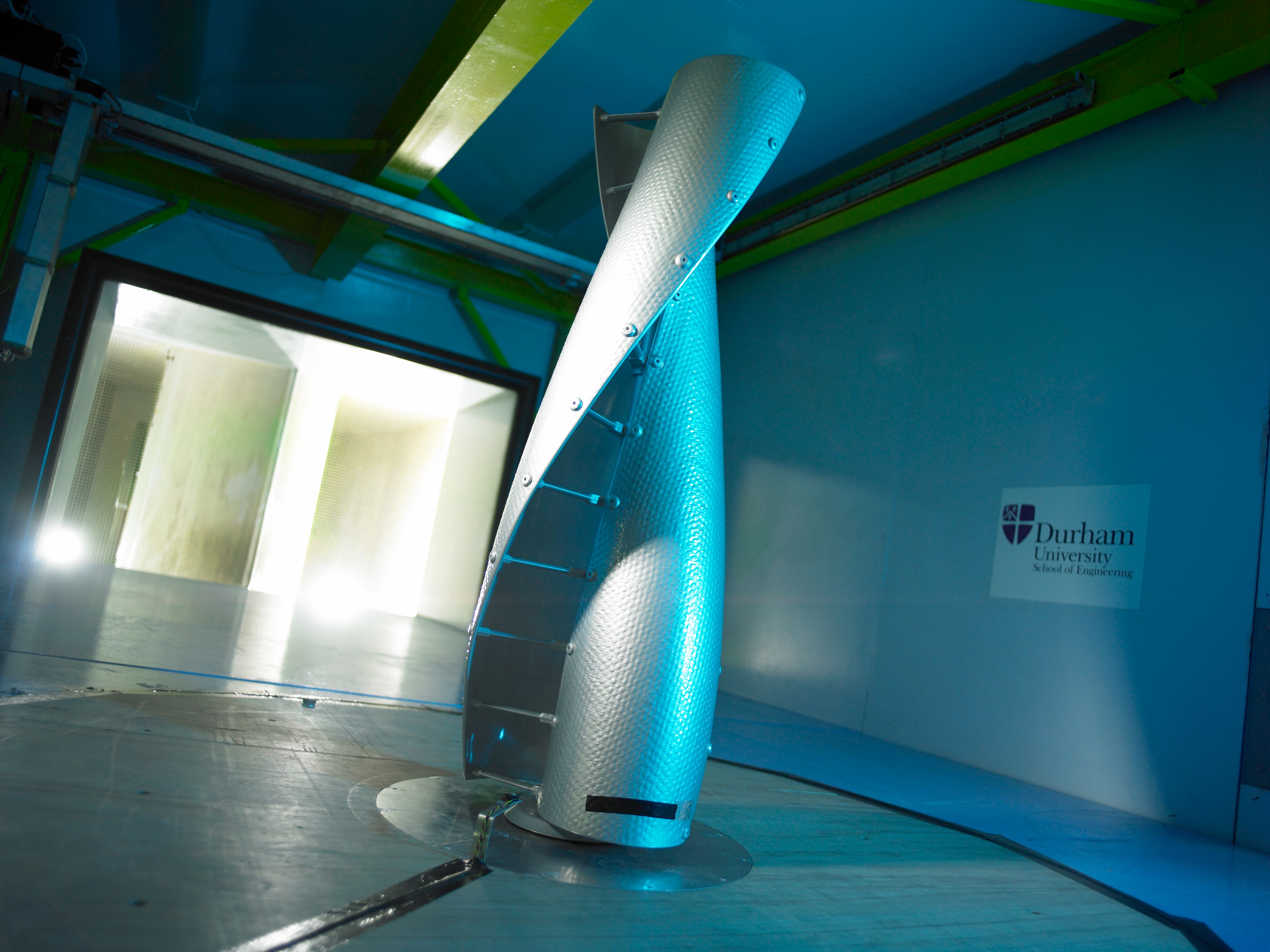 2 metre wind tunnel Savonius