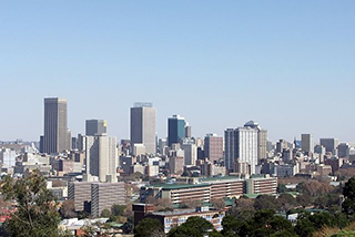 Johannesburg Skyline from Wikimedia Commons