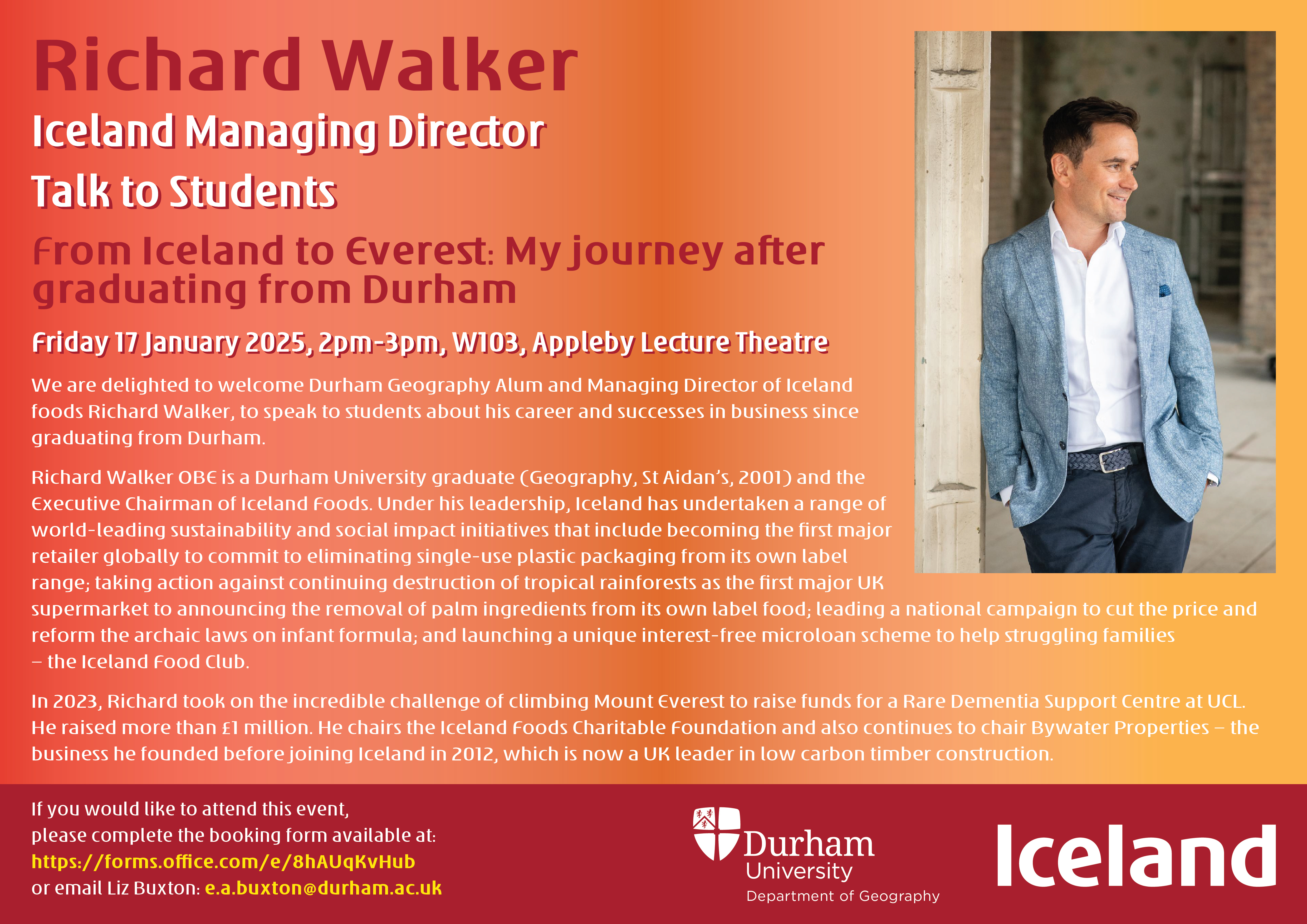 Richard Walker talk