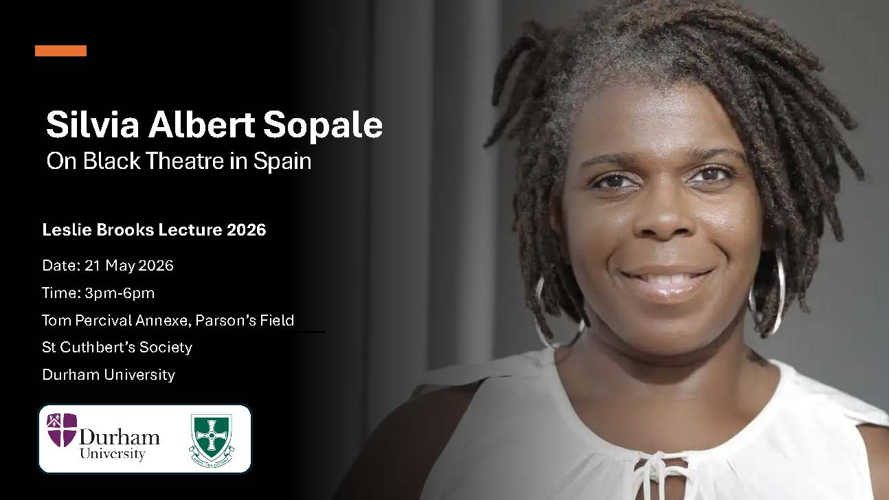 Leslie Brooks Lecture 2026 - Silvia Albert Sopale