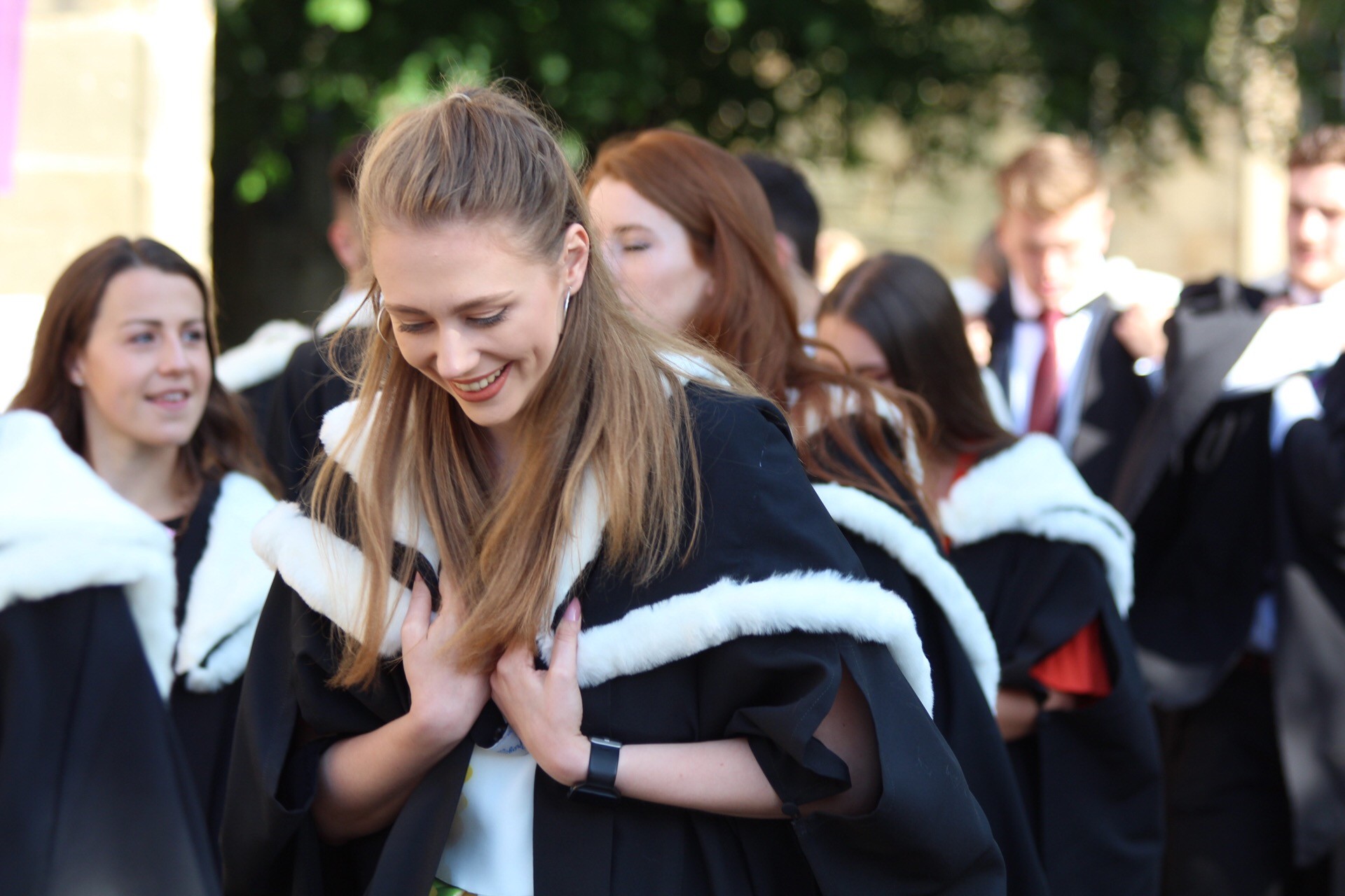 Students graduating