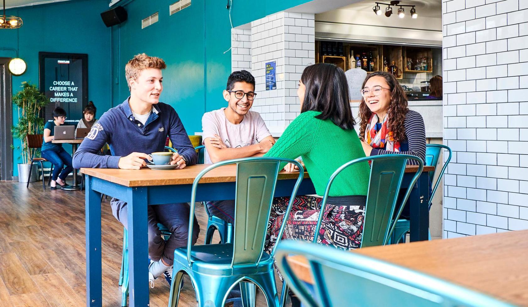 Students in Kingsgate Bar