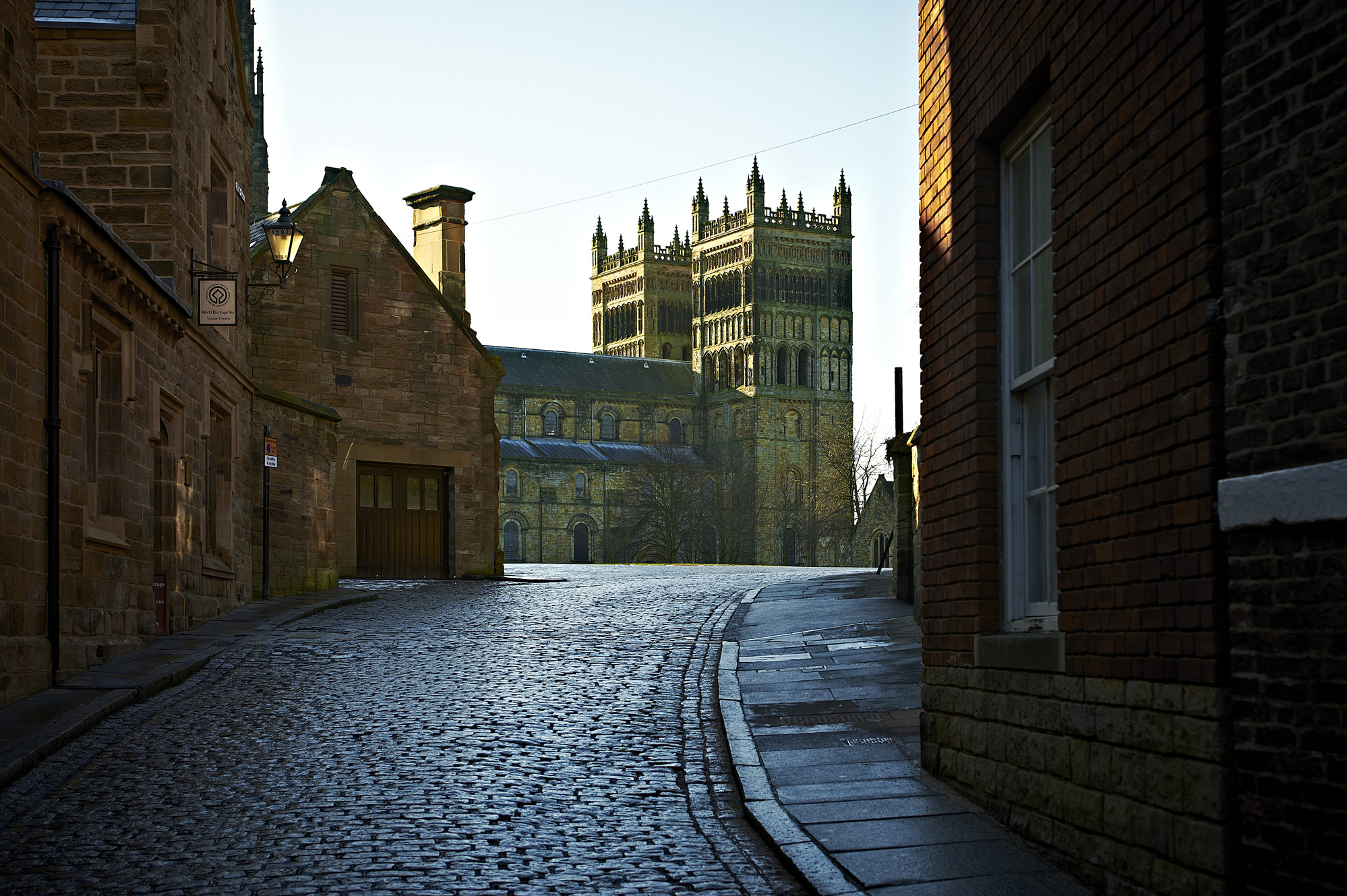 Durham Cathedral viewed from Owengate