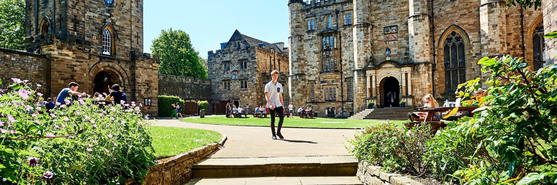 Durham Castle Courtyard