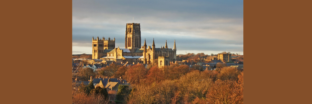 Durham Castle and Cathedral in the winter