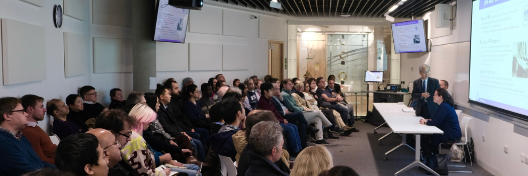 People sitting in a workshop