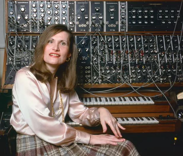 Image of Wendy Carlos at keyboards