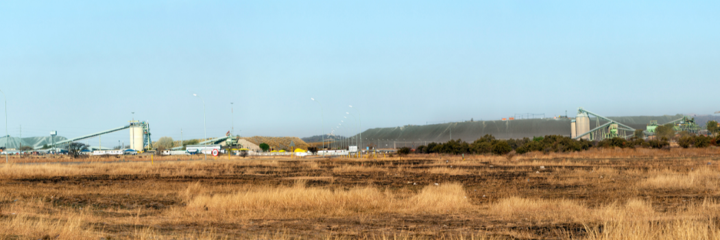 An image of the Marikana mine, South Africa