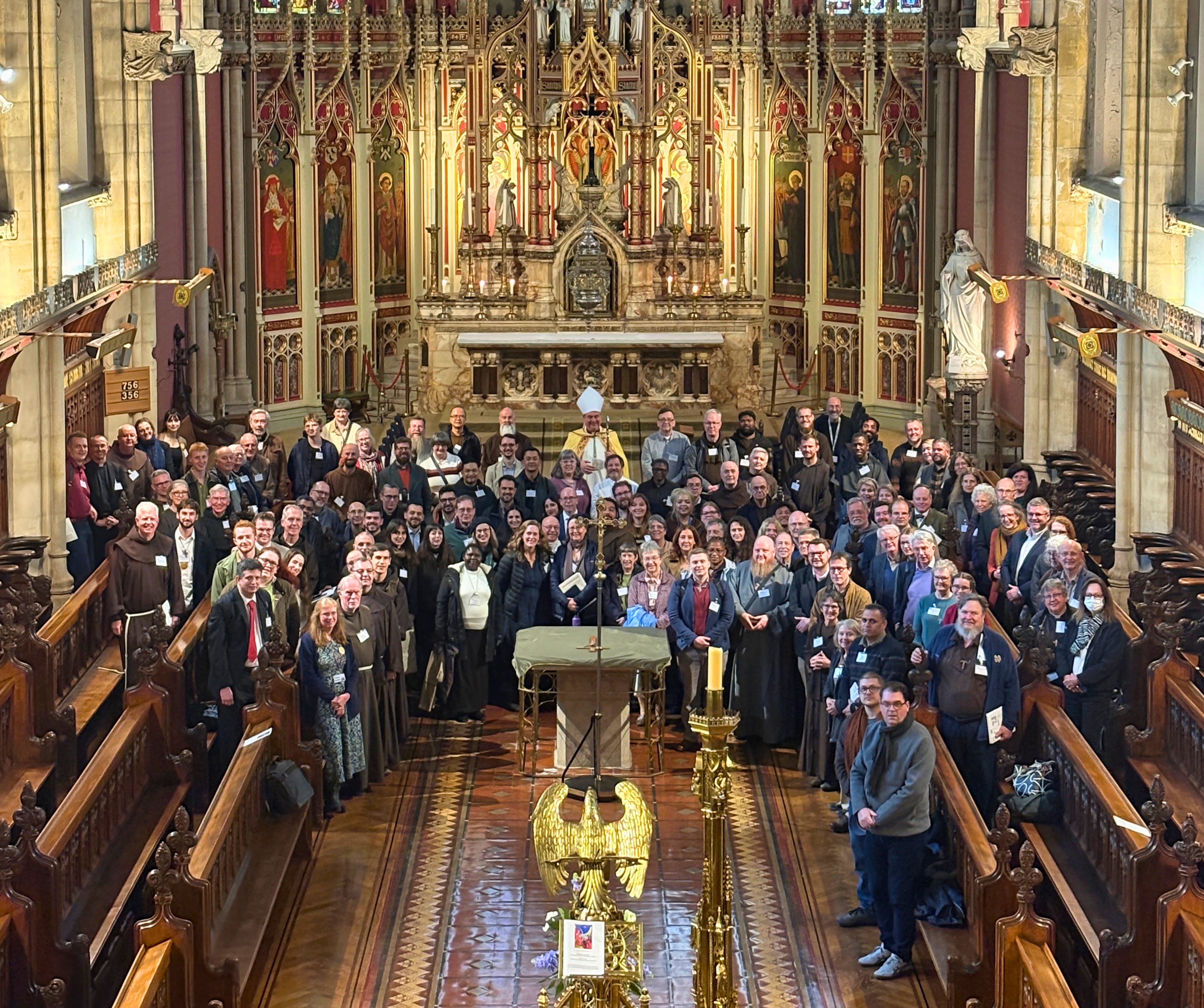 Group image taken at the CCS's Franciscan Conference