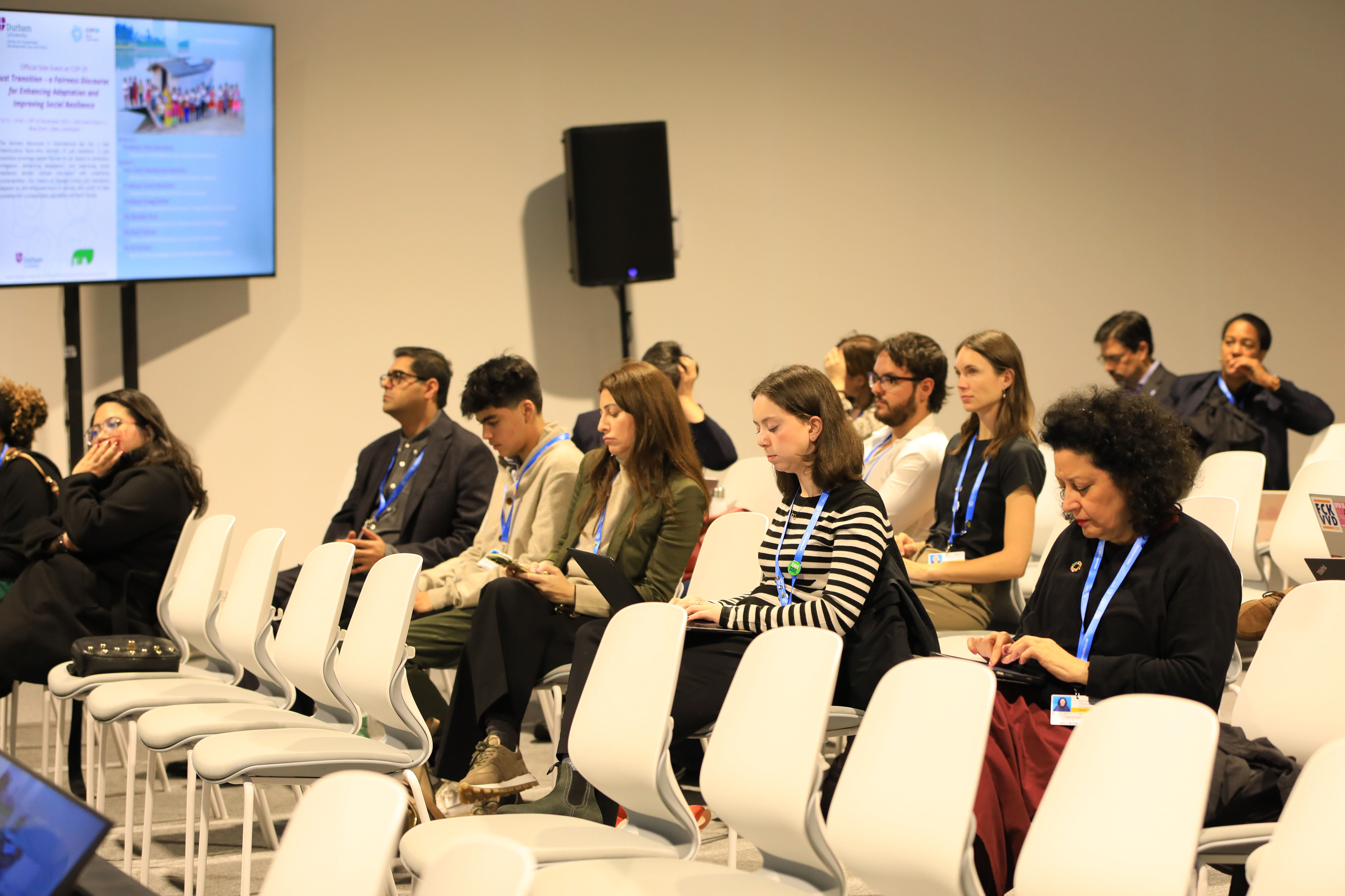 Audience in the room at a UNFCCC Side Event