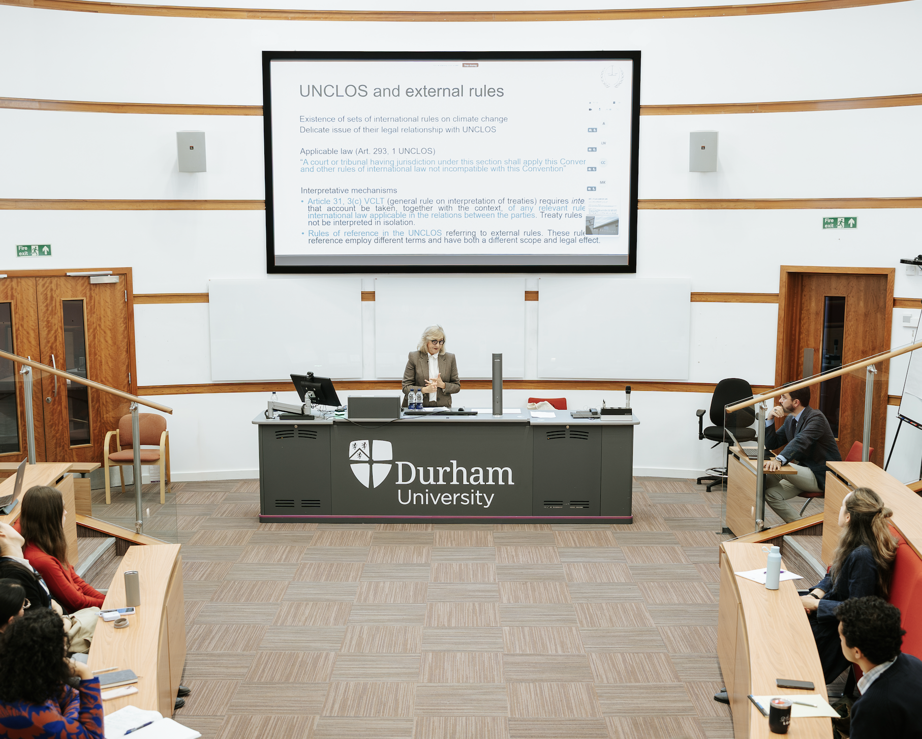 Judge Ida At Durham Law School