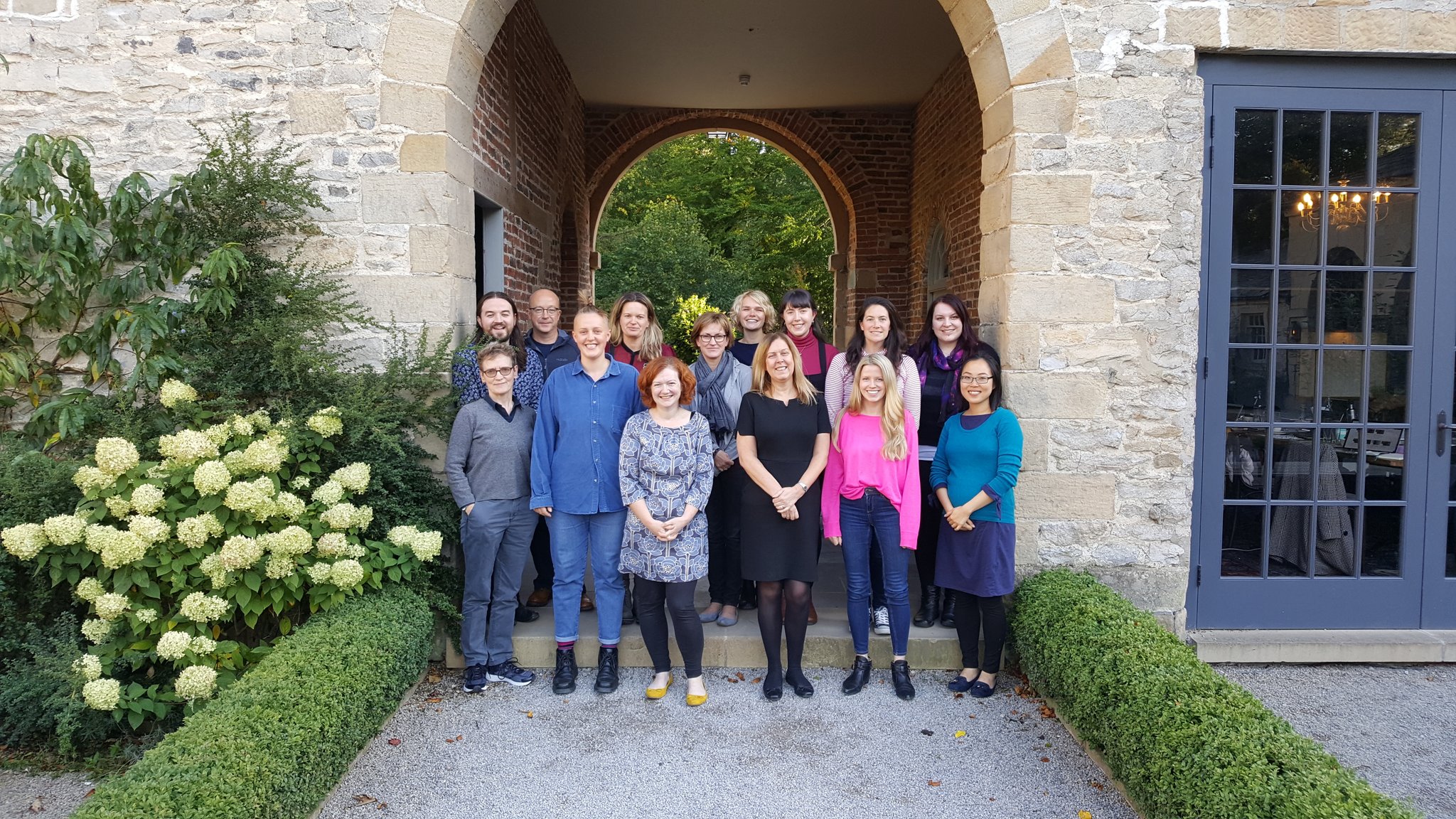 Some of our members attending a CRiVA away day in 2018