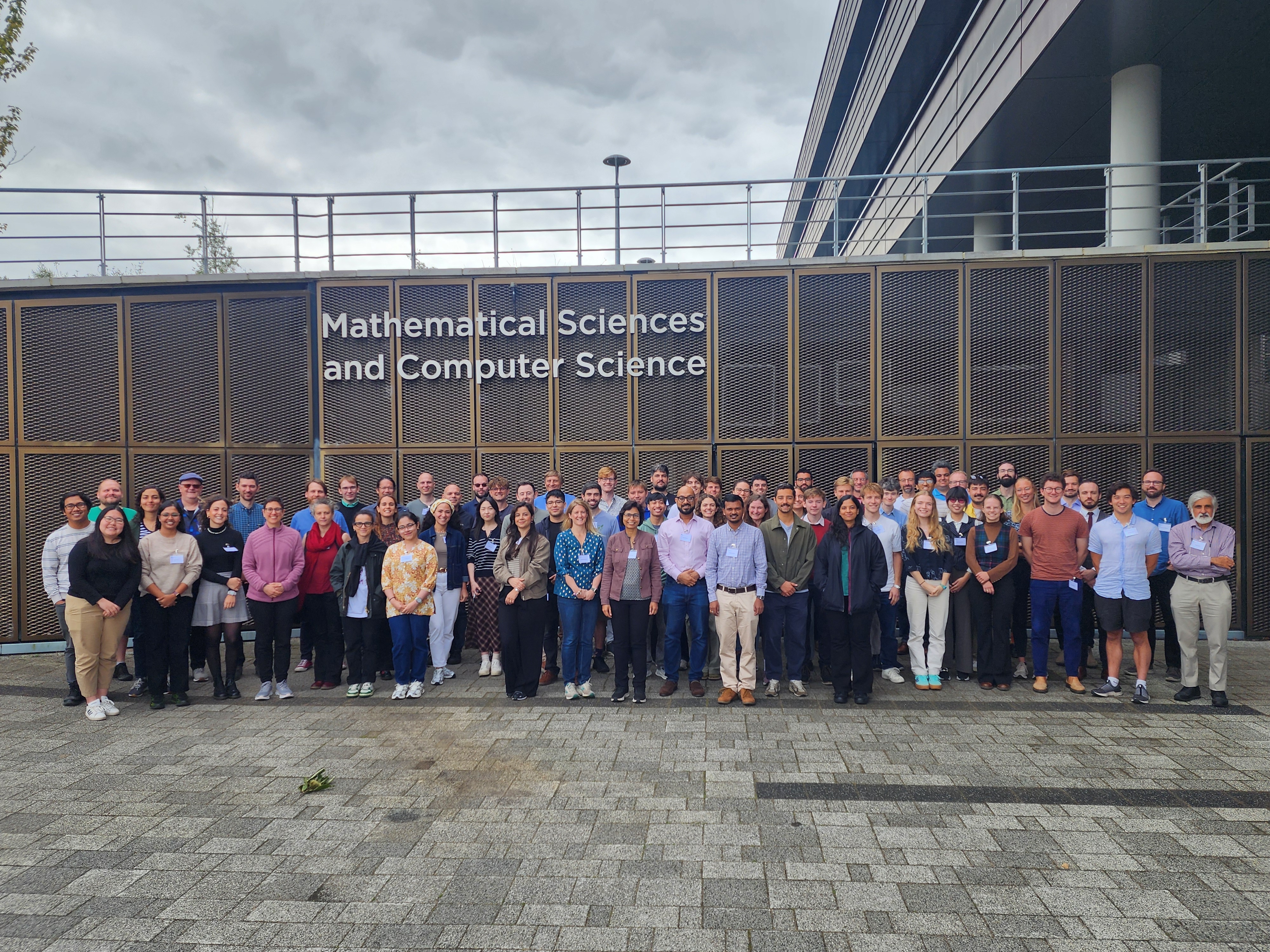 Delegates attending the Mathematical Approaches to Spatial Biology Symposium at Durham University, September 2026