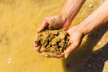 Hands and clay