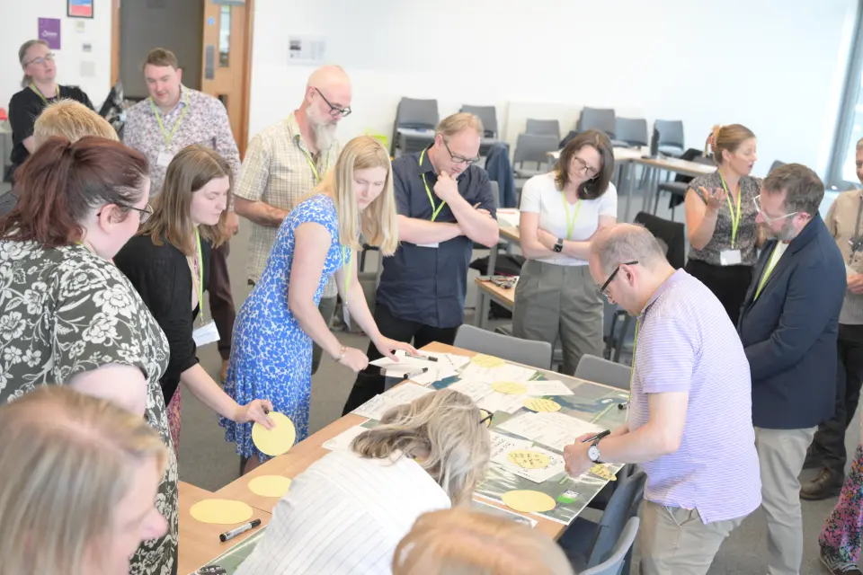 The Rippling River Rapids workshop session at our project launch event