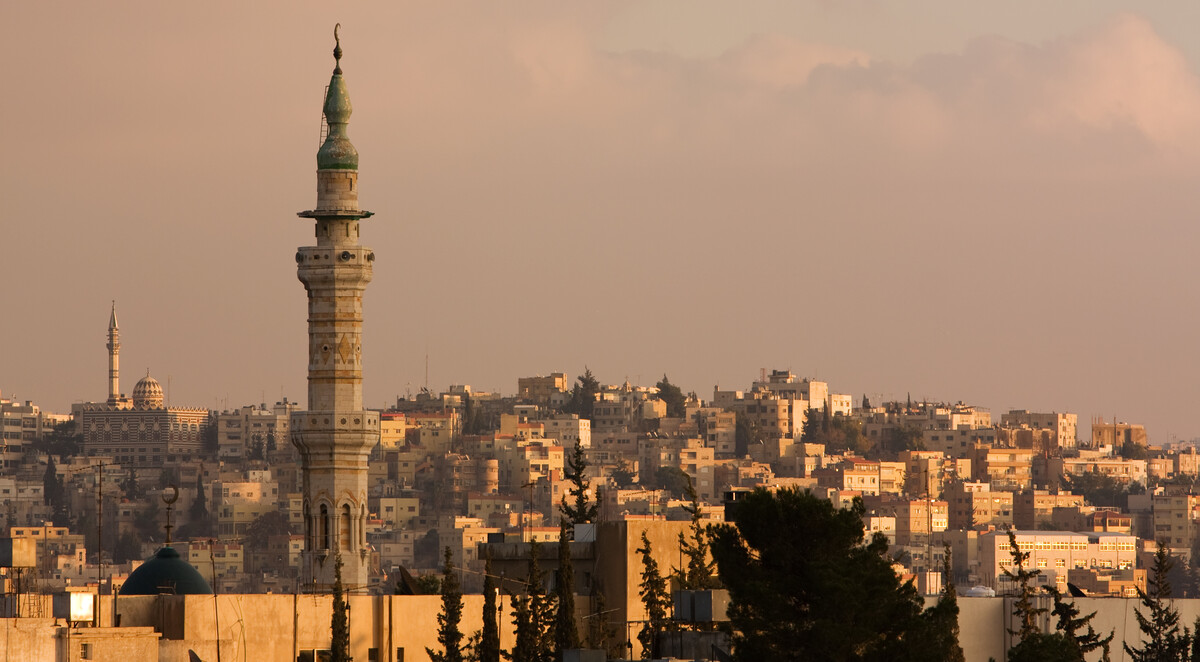 City skyline of Amman, Jordan