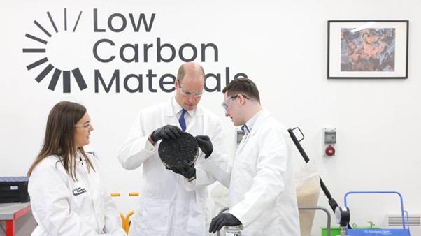 Low Carbon Material with Prince William