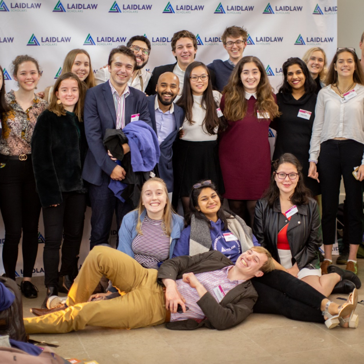 Group of Laidlaw Scholars