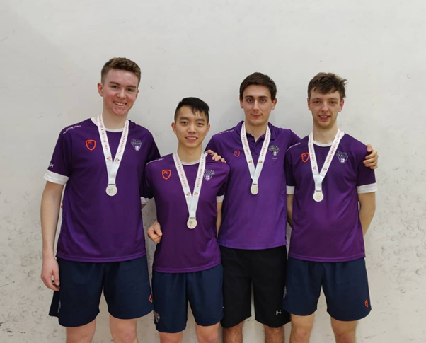 Squash medals