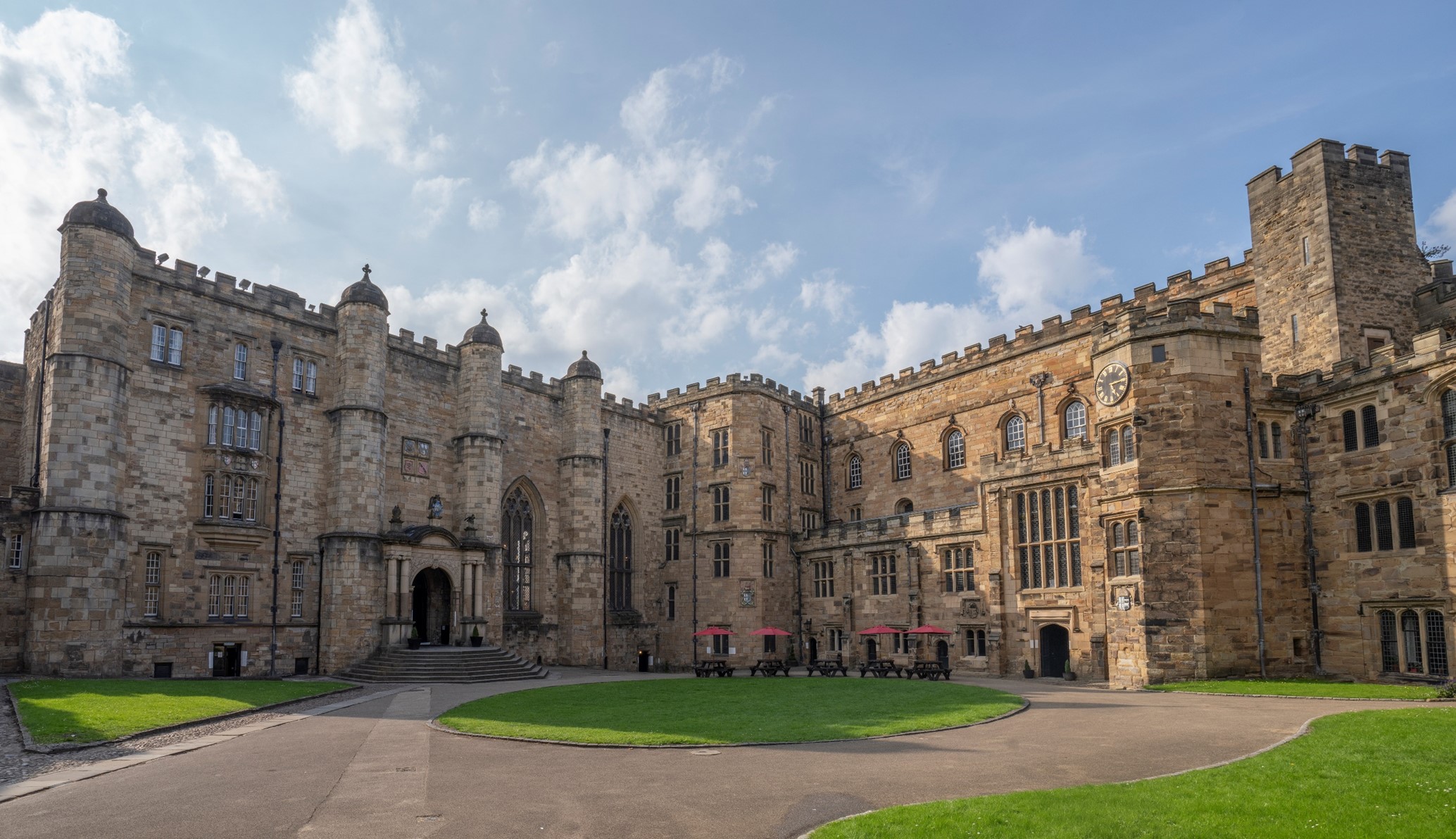 Durham Castle Courtyard