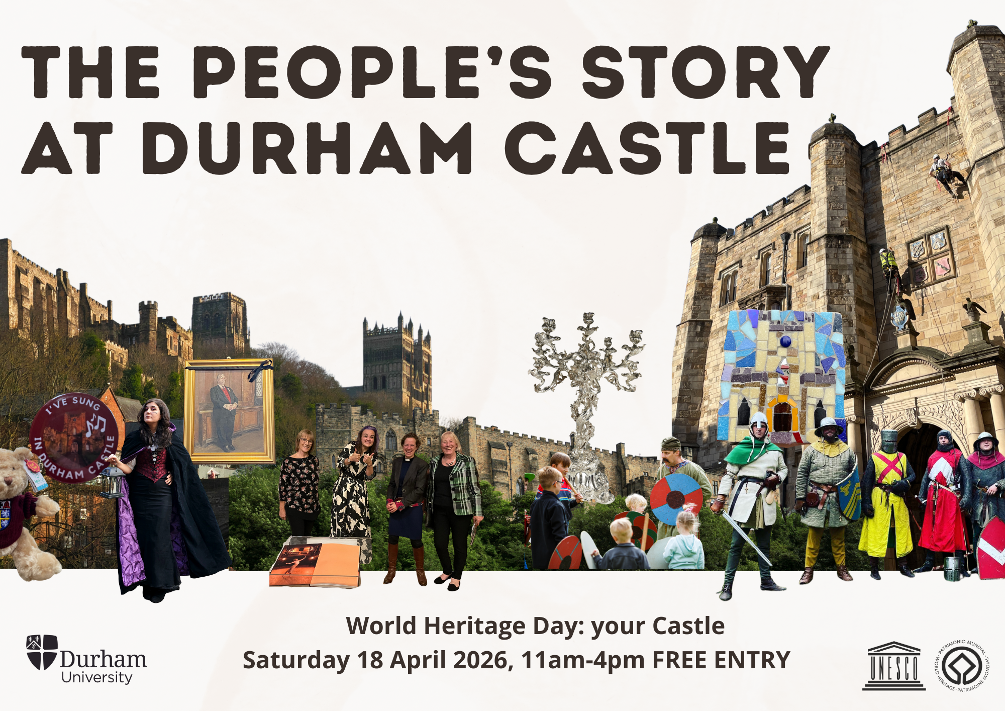 People at Durham Castle for WH Day