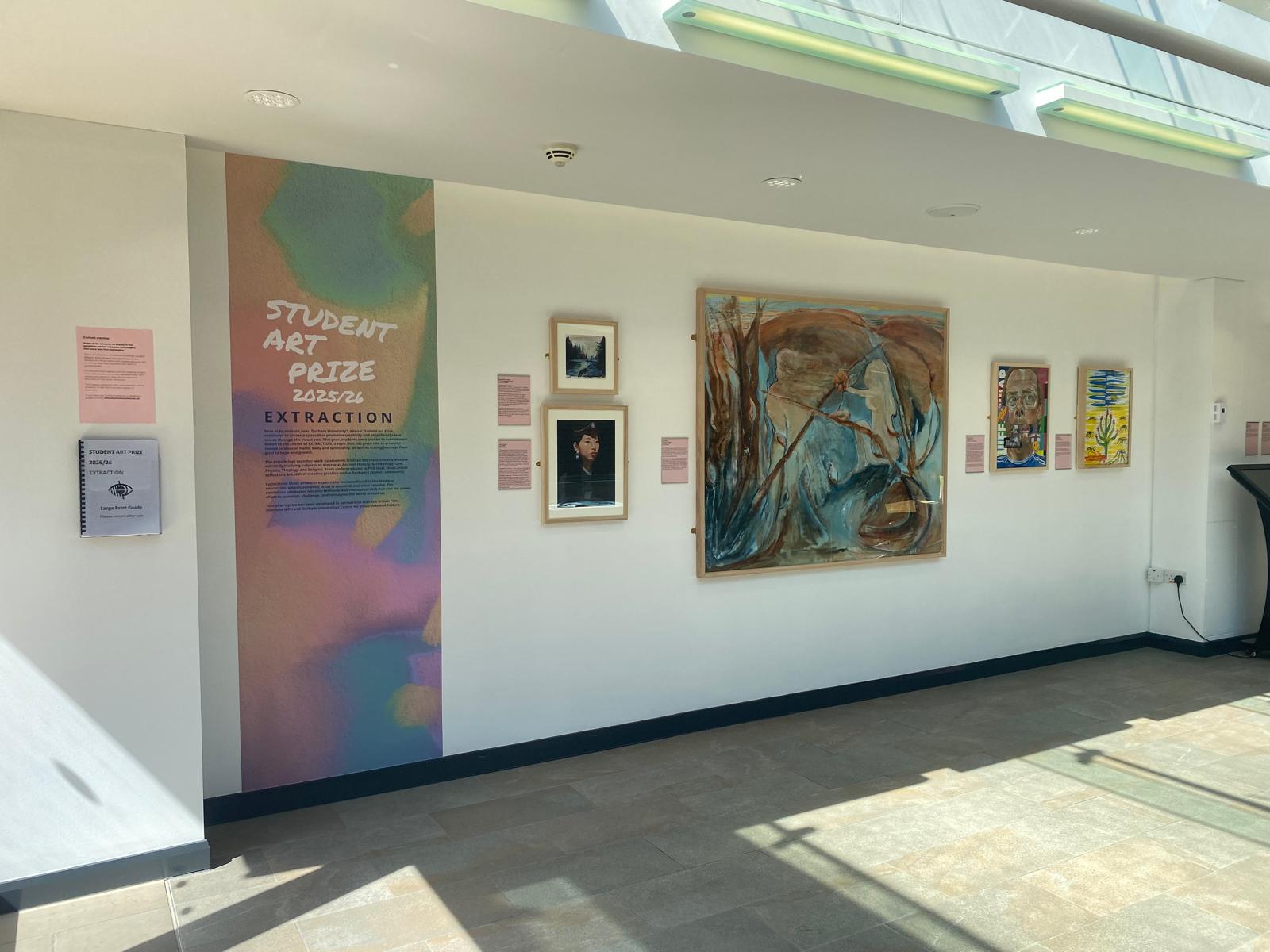 Student Art Prize exhibition photo